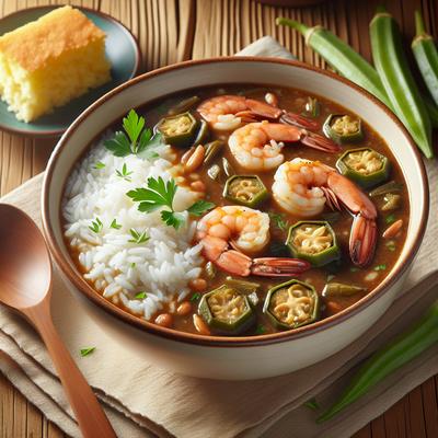 Image of Shrimp and Okra Gumbo