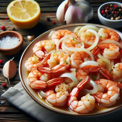 Image of Shrimp and Onions