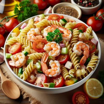 Image of Shrimp and Pasta Salad