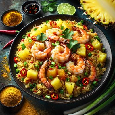 Image of Shrimp and Pineapple Fried Rice