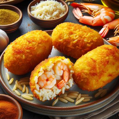 Image of Shrimp and Rice Croquettes