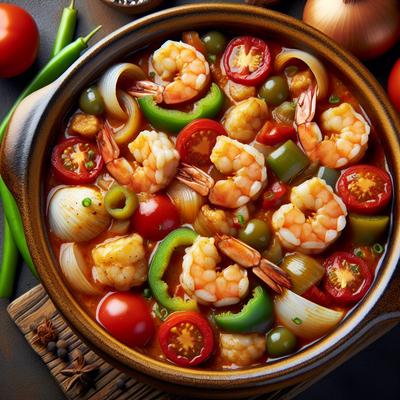Image of Shrimp and Scallop Creole