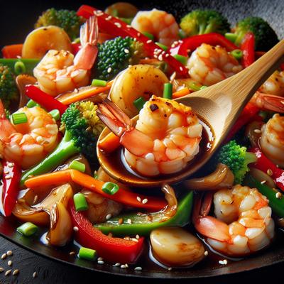 Image of Shrimp and Scallop Stir Fry