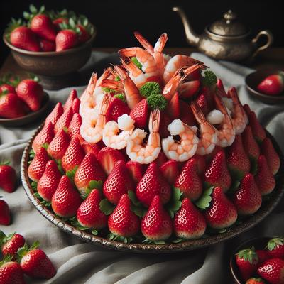 Image of Shrimp and Strawberry Salad