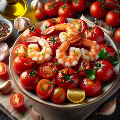 Image of Shrimp and Tomatoes