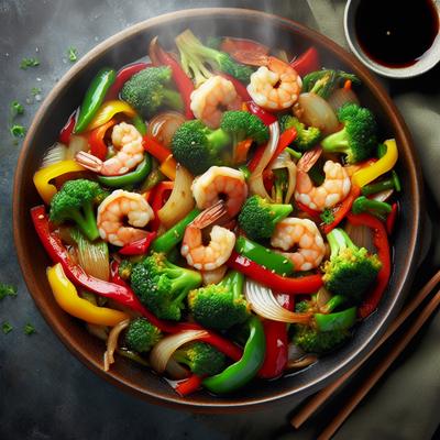 Image of Shrimp and Veggy Stir Fry