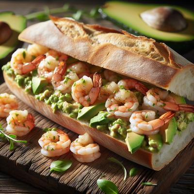 Image of Shrimp Avocado Hoagies