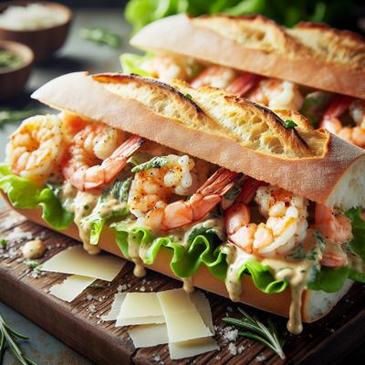 Image of Shrimp Caesar Sandwich