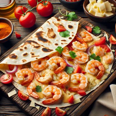 Image of Shrimp Camarones Quesadillas