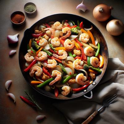 Image of Shrimp Chicken Skillet