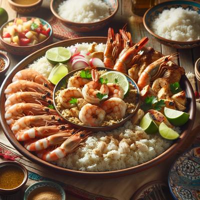 Image of Shrimp Chicken with Rice