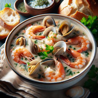 Image of Shrimp Clam Chowder