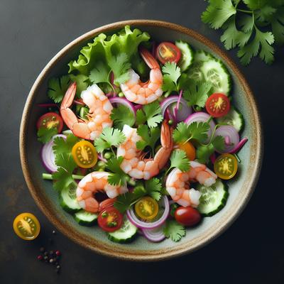 Image of Shrimp Coriander Salad