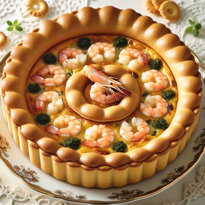Image of Shrimp Cracker Quiche