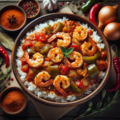 Image of Shrimp Creole Over Rice