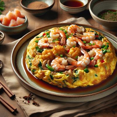 Image of Shrimp Egg Foo Yong Low Cal Fat Carb
