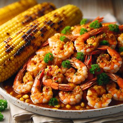 Image of Shrimp Etouffee with Roasted Corn