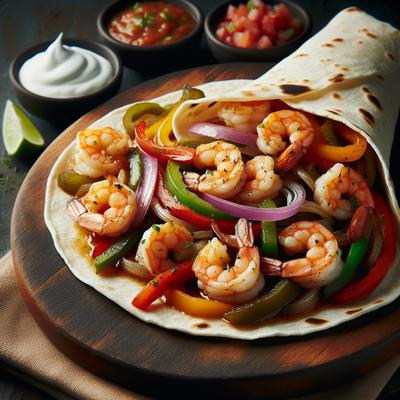 Image of Shrimp Fajitas