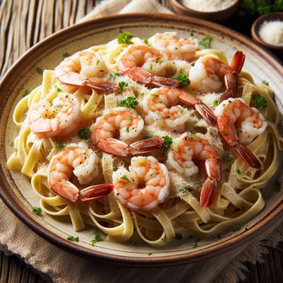 Image of Shrimp Fettuccine