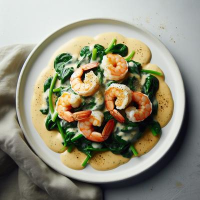 Image of Shrimp Florentine
