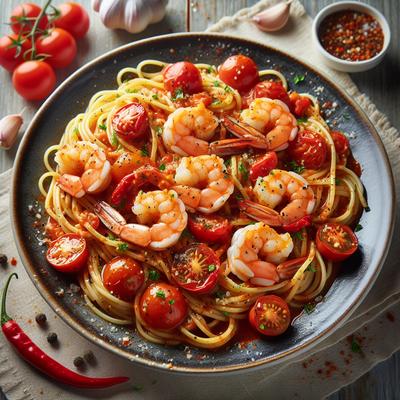 Image of Shrimp Fra Diavolo with Linguine