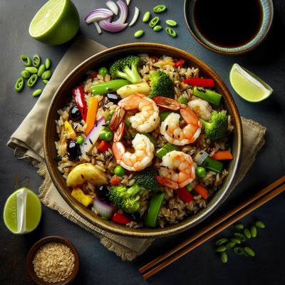 Image of Shrimp Fried Rice a One Dish Meal