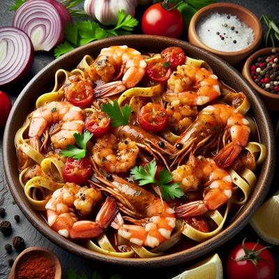 Image of Shrimp Imonelli Low Carb Low Fat