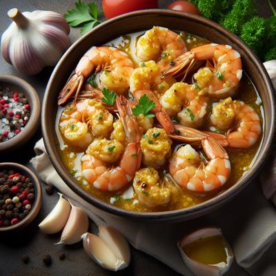 Image of Shrimp in Buttery Garlic Sauce