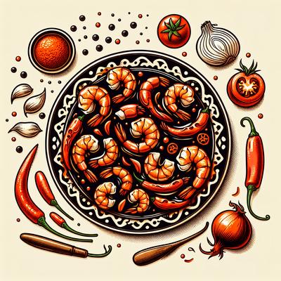Image of Shrimp in Chipotle Sauce