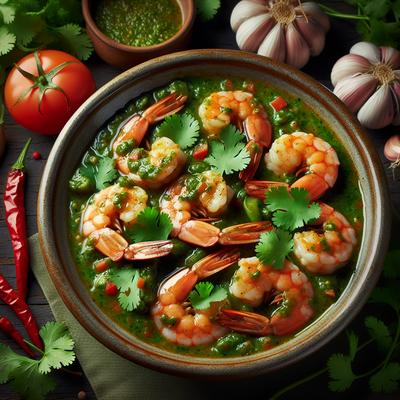 Image of Shrimp in Cilantro Sauce