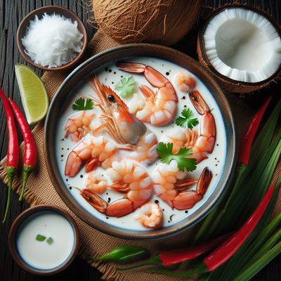 Image of Shrimp in Coconut Milk