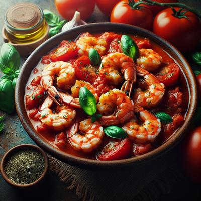 Image of Shrimp in Fresh Tomato Marinara Sauce