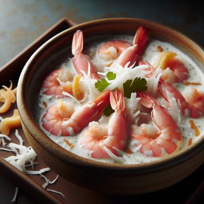Image of Shrimp in Ginger Coconut Cream
