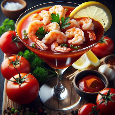 Image of Shrimp in Hot Cocktail Sauce