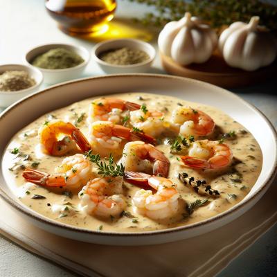 Image of Shrimp in Pernod Cream Sauce