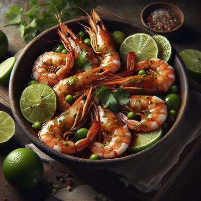 Image of Shrimp in Spicy Lime Sauce