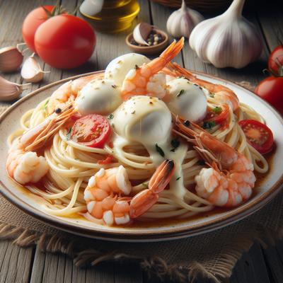 Image of Shrimp Linguini with Mozzarella