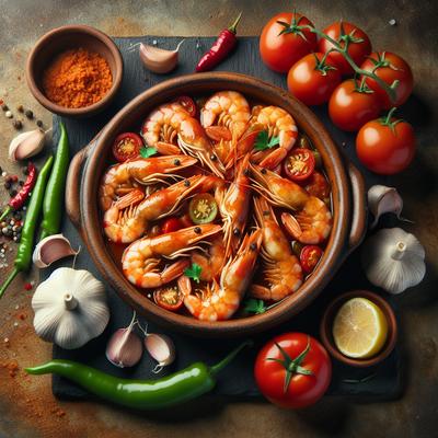 Image of Shrimp Malaga