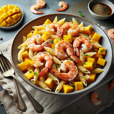 Image of Shrimp Mango and Pasta Salad