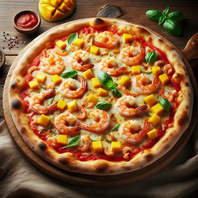 Image of Shrimp Mango Pizza
