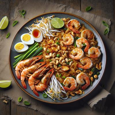 Image of Shrimp or Chicken Pad Thai