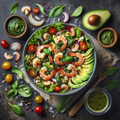Image of Shrimp Pesto Salad