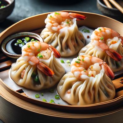 Image of Shrimp Pot Stickers Dumplings