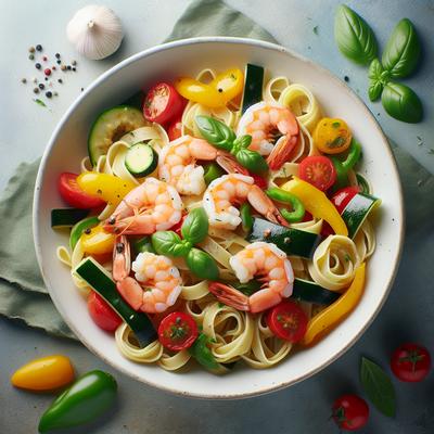 Image of Shrimp Primavera Pasta
