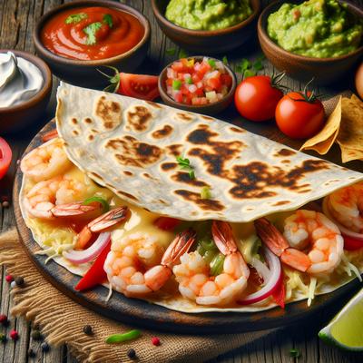 Image of Shrimp Quesadillas