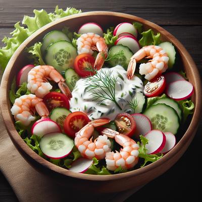 Image of Shrimp Salad Iceland