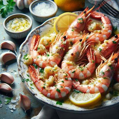 Image of Shrimp Scampi Broiled
