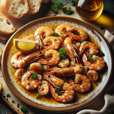 Image of Shrimp Scampi Deluxe