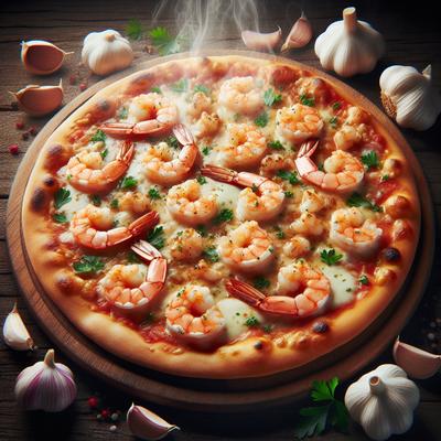 Image of Shrimp Scampi Pizza