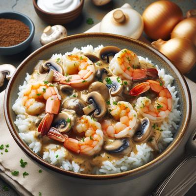 Image of Shrimp Stroganoff